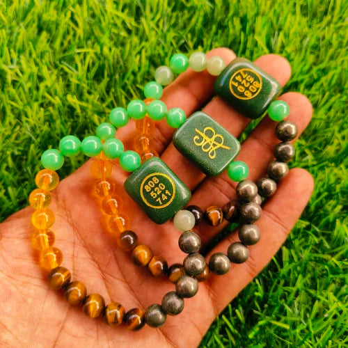 Natural Gemstones Zibu Bracelet Pack of 1